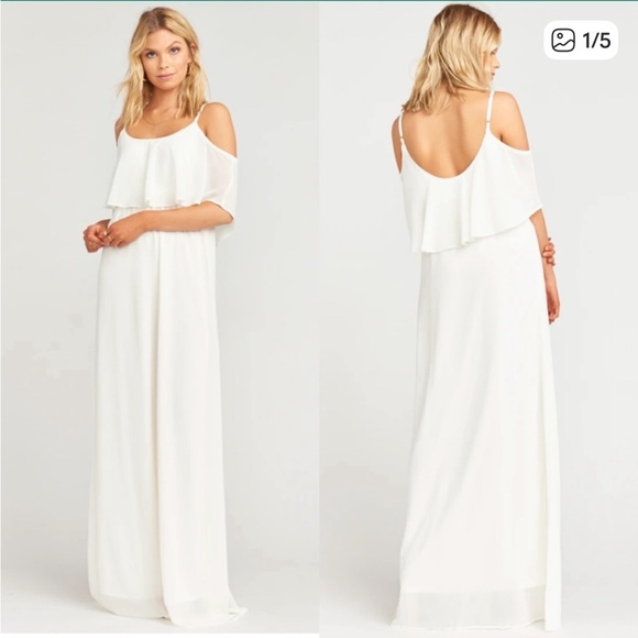 Show Me Your MuMu Dresses & Skirts - Show Me Your Mumu Caitlin Ruffle Maxi Dress